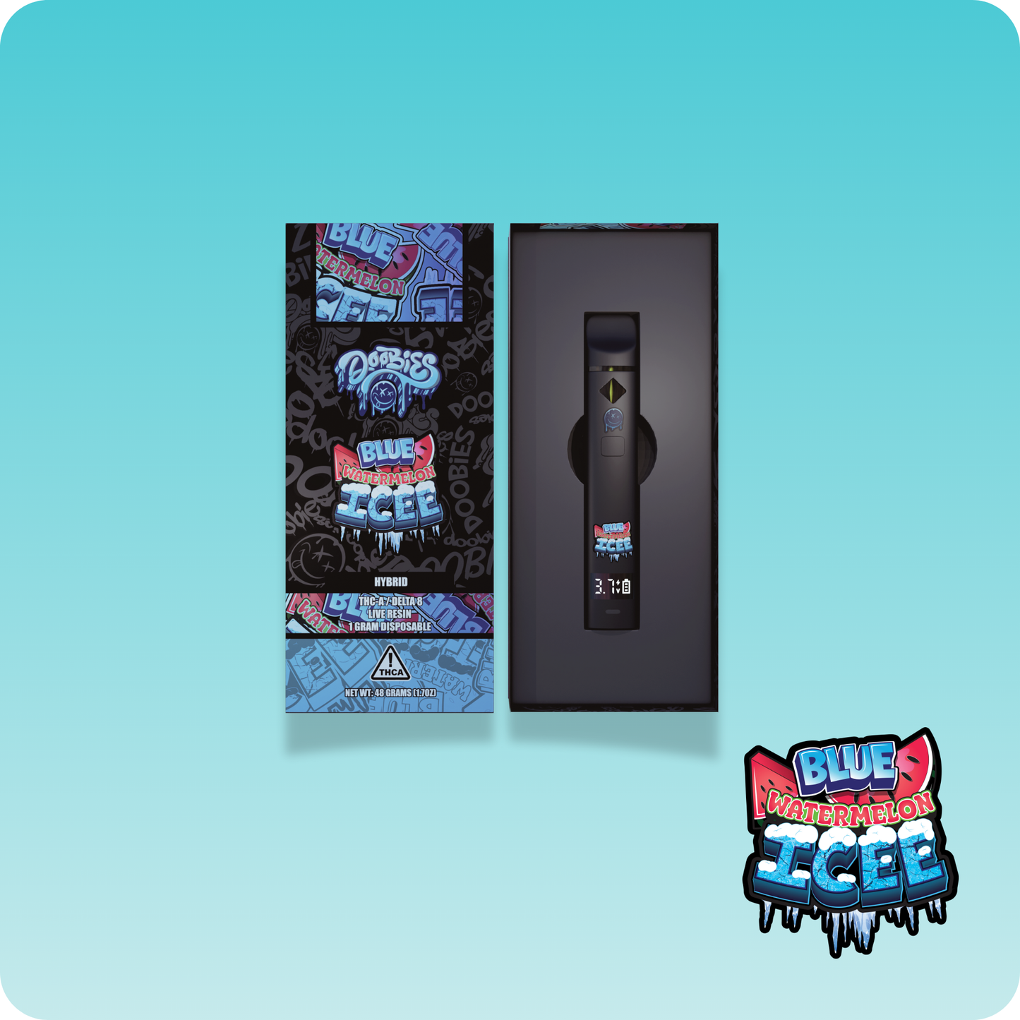 Blue Watermelon Icee