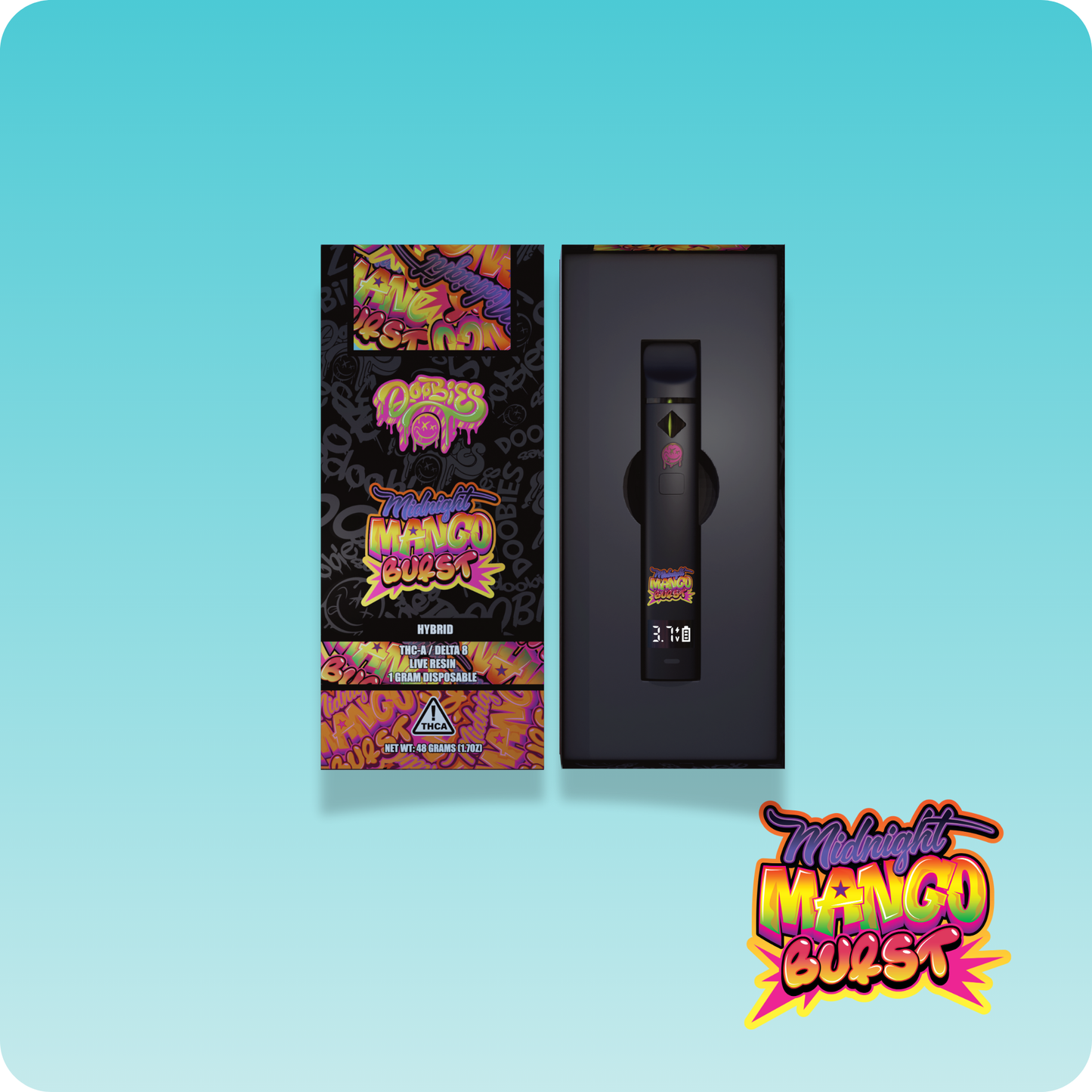 Midnight Mango Burst